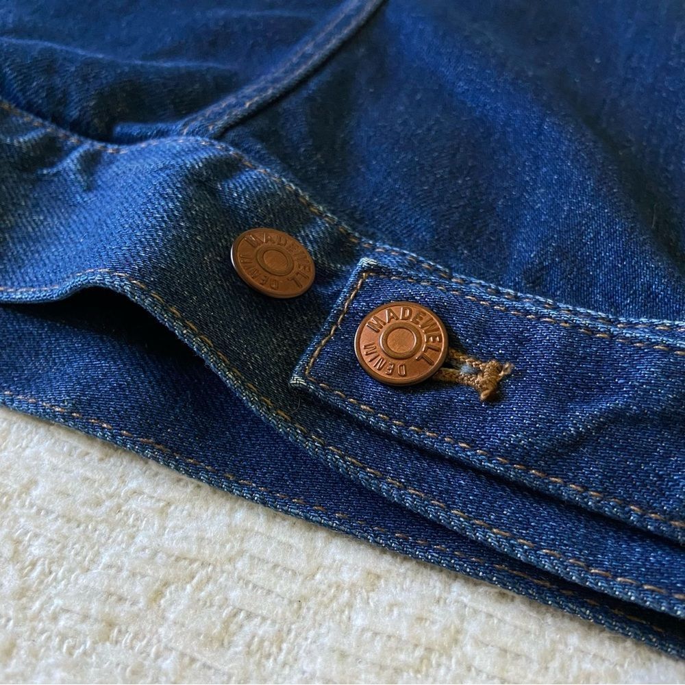 Madewell Classic Denim Jacket In Briarwood Wash - Picture 9 of 15